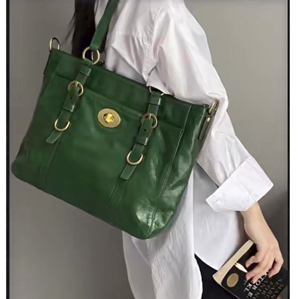 Coach Chelsea Patent Leather Business Tote Bag 14022